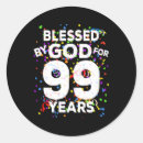Search for the 99 stickers 99th birthday