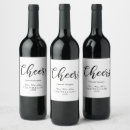 Search for new year bottle labels Simple