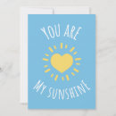 Search for are my sunshine you thank you cards Cute