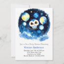 Search for owl baby boy shower invitations Blue