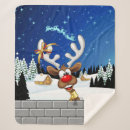 Search for reindeer blankets Whimsical