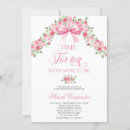 Search for tea baby girl shower invitations For her