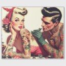 Search for old school wrapping paper Tattoo