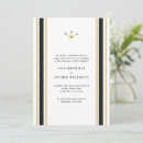 Search for black stripes invitations Nautical