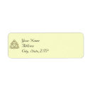 Search for celtic knot return address labels Gaelic