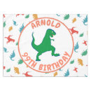Search for dinosaur tablecloths Triceratops