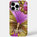 Search for flowers and butterflies iphone cases Purple