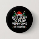 Search for video game badges Santa