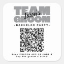 Search for bachelor partys stickers Qr code