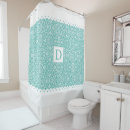 Search for teal shower curtains Monogrammed