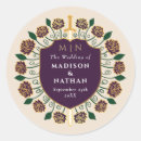 Search for eggplant wedding stickers Elegant