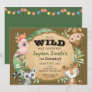 Search for exotic birthday invitations Wild