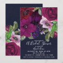 Search for fuchsia bridal shower invitations Modern