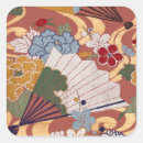 Search for oriental design stickers Japanese
