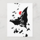 Search for bat silhouette postcards Dc comics