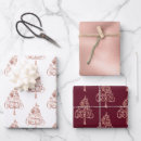 Search for rose gold and white wrapping paper Girly