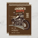 Search for biker birthday invitations Rider