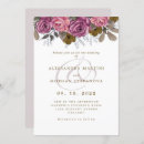 Search for pink floral border wedding invitations Boho