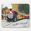 Search for steam train railway mousepads Railroad