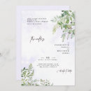 Search for dreamy wedding invitations Greenery
