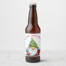 Search for funny christmas beer labels Gnome