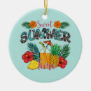 Search for tropical island christmas tree decorations Summer vacation