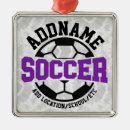 Search for football coach christmas tree decorations Soccer player
