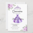 Search for purple quince invitations Spanish