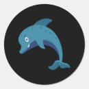 Search for sea animals stickers Dolphin