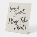 Search for please take a treat signs Dessert bar