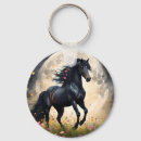 Search for black horse key rings Animal