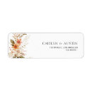 Search for fall floral return address labels Botanical