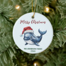 Search for whale christmas tree decorations Ocean