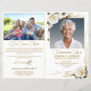 Search for roses funeral programs In loving memory