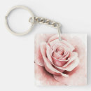 Search for rose flower key rings Pink
