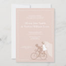 Search for bike wedding invitations Bride
