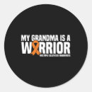 Search for multiple sclerosis warrior stickers Orange
