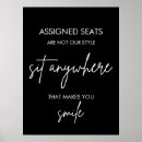 Search for no assigned seats wedding signs Sit anywhere