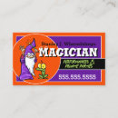 Search for magician business cards Illusionist
