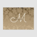 Search for monogram tissue paper Gold