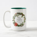 Search for poinsettia mugs Red berries