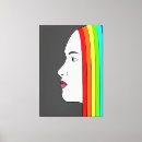Search for rainbow canvas prints Portrait