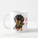 Search for cartoon dachshund mugs Puppy