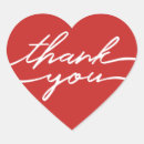 Search for heart shaped thank you stickers Handmade