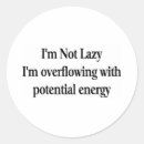 Search for lazy stickers Humour