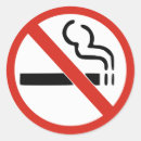 Search for banned sign stickers Smoking