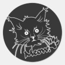 Search for black paw print stickers Meow