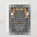 Search for ethnic prince baby shower invitations Gold