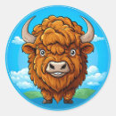 Search for bison landscape stickers Nature
