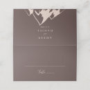 Search for in the mountains place cards Bride